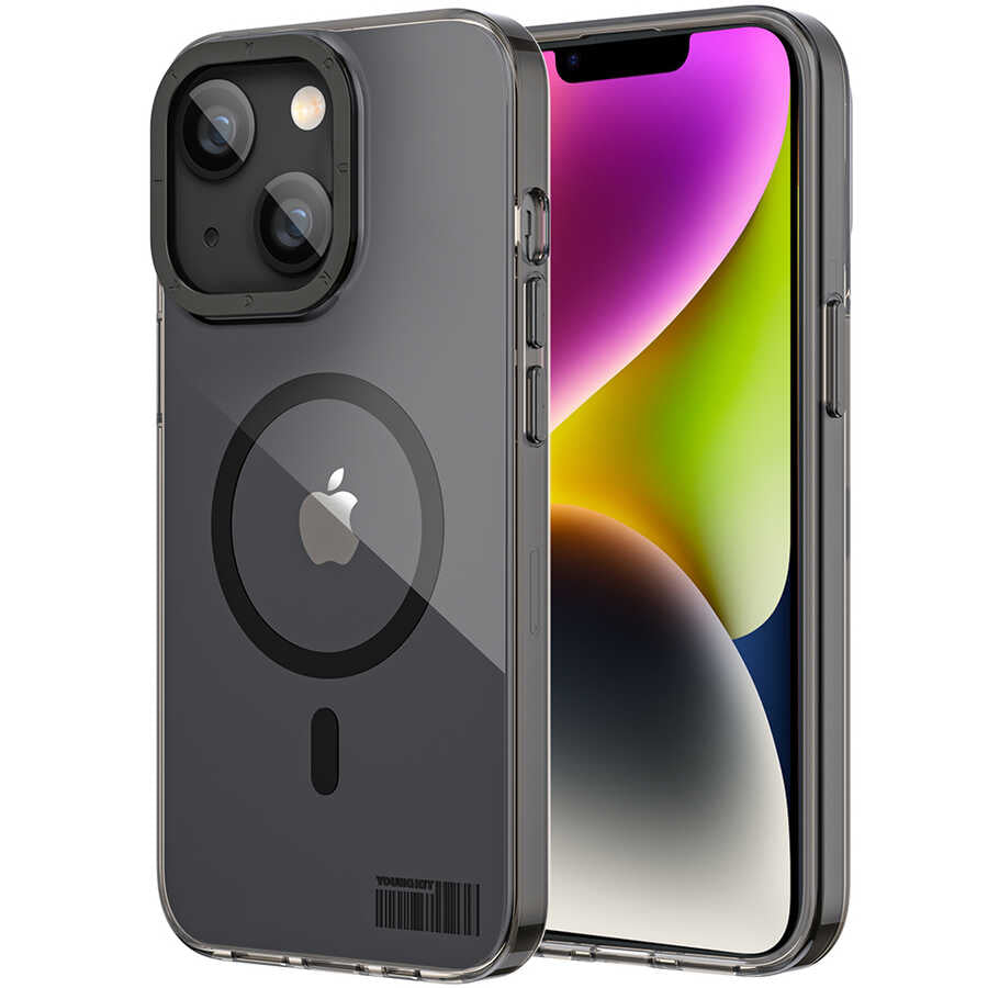 Youngkit Coloured Glaze Serisi iPhone 14 Magsafe Şarj Özellikli Telefon Kılıfı - 1 Youngkit Coloured Glaze Serisi iPhone 14 Magsafe Şarj Özellikli Telefon Kılıfı - 1